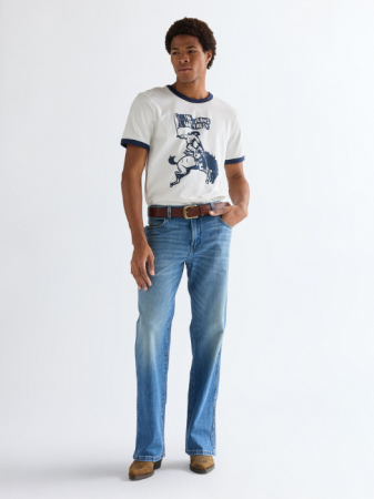 BARBATI - Tricou Alb Regular Barbati