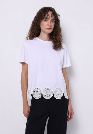 ОДЕЖДА - Женская Футболка Белая Regular