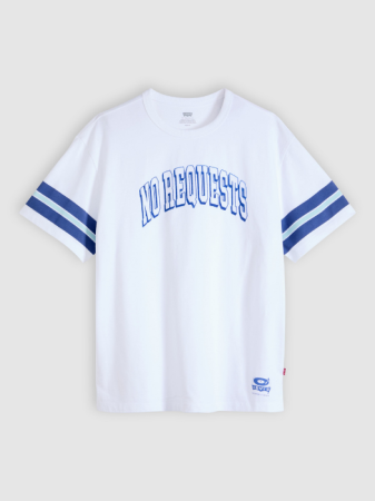 FEMEI - Tricou Alb Relaxed Femei