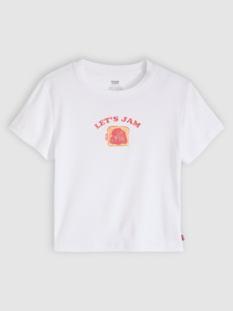 FEMEI - Tricou Alb Slim Femei