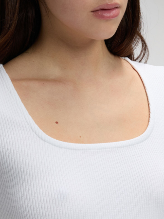 ЖЕНЩИНЫ - Женская Футболка Белая Slim