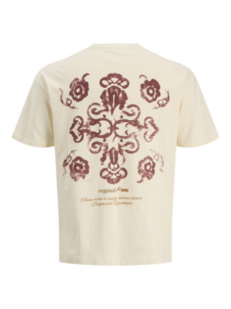 BARBATI - Tricou Alb Loose Barbati