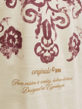 BARBATI - Tricou Alb Loose Barbati