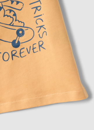 BAIETI - Tricou Apricot Nectar Baieti 9-36 Luni