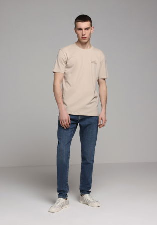 BARBATI - Tricou Bej Barbati