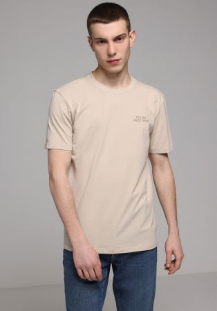 BARBATI - Tricou Bej Barbati