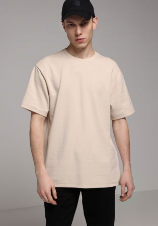 BARBATI - Tricou Bej Barbati