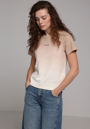 Футболки и Топы - Женская Футболка Бежевая