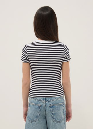 ДЕВОЧКИ - Футболка Для Девочек Black/White 10-15 Лет