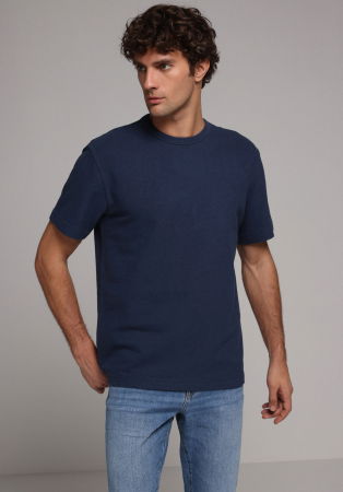 BARBATI - Tricou Navy Comfort Barbati