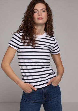 FEMEI - Tricou Blue Slim Femei