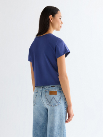 FEMEI - Tricou Blue Slim Femei