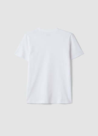Baieti 10-15 ANI - Tricou Bright White Baieti 10-15 Ani