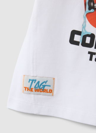 МАЛЬЧИКИ - Футболка Для Мальчиков Bright White 3-10 Лет