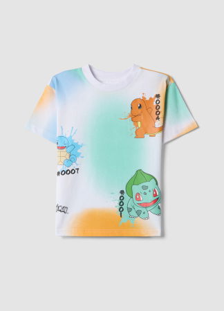 BAIETI - Tricou Bright White Baieti 3-10 Ani