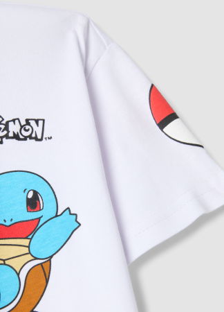 BAIETI - Tricou Bright White Baieti 3-10 Ani