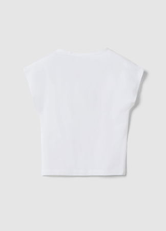 ДЕВОЧКИ - Футболка Для Девочек Bright White 10-15 Лет