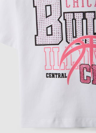 ДЕВОЧКИ - Футболка Для Девочек Bright White 3-10 Лет