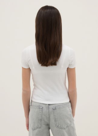 ДЕВОЧКИ - Футболка Для Девочек Brilliant White 10-15 Лет