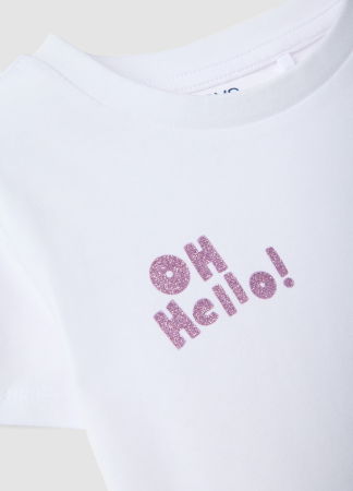 ДЕВОЧКИ - Футболка Для Девочек Brilliant White 3-10 Лет