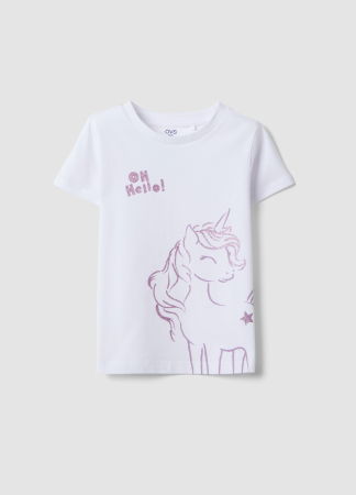 ДЕВОЧКИ - Футболка Для Девочек Brilliant White 3-10 Лет