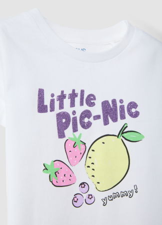 ДЕВОЧКИ - Футболка Для Девочек Brilliant White 3-10 Лет