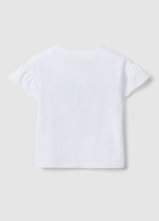 ДЕВОЧКИ - Футболка Для Девочек Brilliant White 3-10 Лет