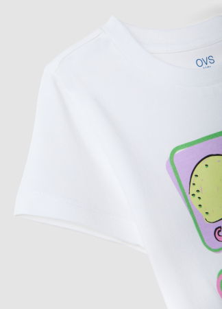 ДЕВОЧКИ - Футболка Для Девочек Brilliant White 3-10 Лет