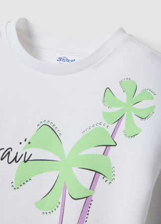 ДЕВОЧКИ - Футболка Для Девочек Brilliant White 3-10 Лет