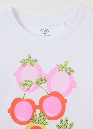  Tricouri si Polo - Tricou Brilliant White Fete 3-10 Ani