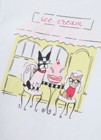 FETE - Tricou Brilliant White Fete 3-10 Ani