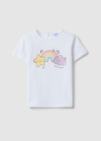 ДЕВОЧКИ - Футболка Для Девочек Brilliant White 9-36 Месяцев