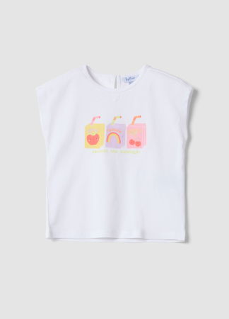 ДЕВОЧКИ - Футболка Для Девочек Brilliant White 9-36 Месяцев