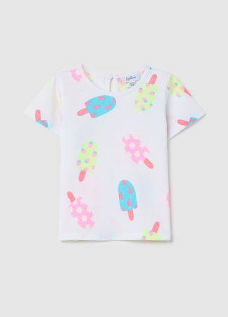 ДЕВОЧКИ - Футболка Для Девочек Brilliant White 9-36 Месяцев