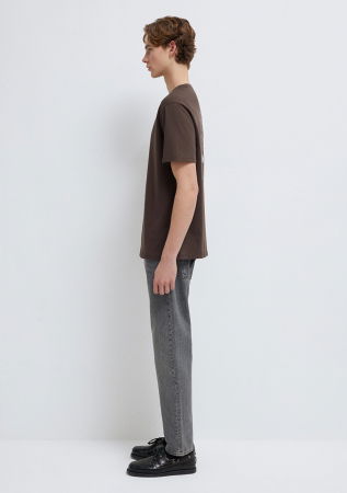 МУЖЧИНЫ - Мужская Футболка Коричневая 