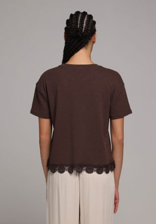 Tricouri si Topuri - Tricou Maro Femei