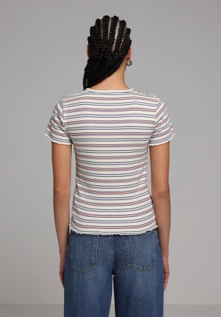 FEMEI - Tricou Cafeniu  Femei