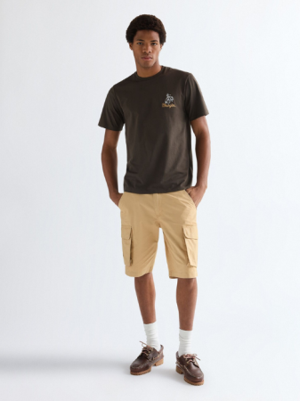 МУЖЧИНЫ - Мужская Футболка Коричневая Regular