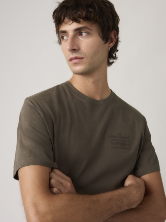 BARBATI - Tricou Maro Relaxed Barbati