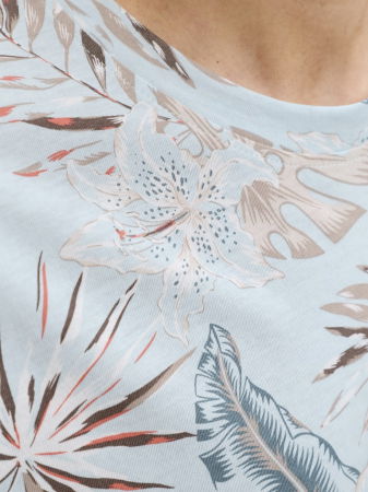 BARBATI - Tricou Albastru Regular Barbati