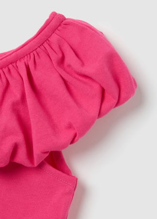  Tricouri si Polo - Tricou Ciclamen Fete 3-10 Ani