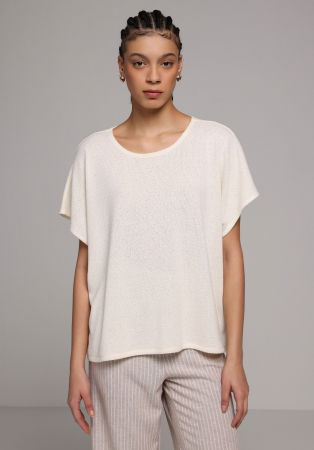 ЖЕНЩИНЫ - Женская Футболка Кремовая 