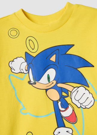 BAIETI - Tricou Cyber Yellow Baieti 3-10 Ani