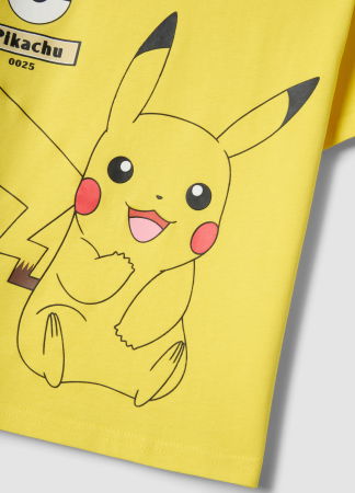 BAIETI - Tricou Cyber Yellow Baieti 3-10 Ani