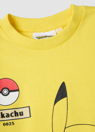 BAIETI - Tricou Cyber Yellow Baieti 3-10 Ani