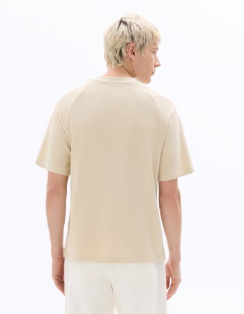 BARBATI - Tricou Ecru Oversize Barbati