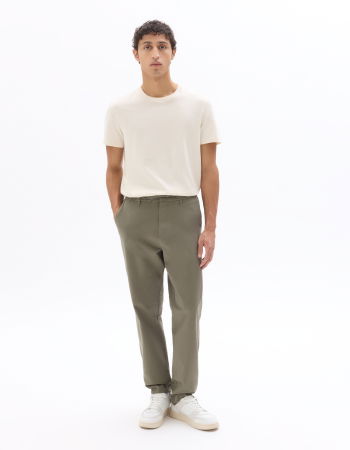 BARBATI - Tricou Crem Regular Barbati