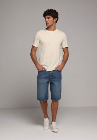 BARBATI - Tricou Galben Regular Barbati