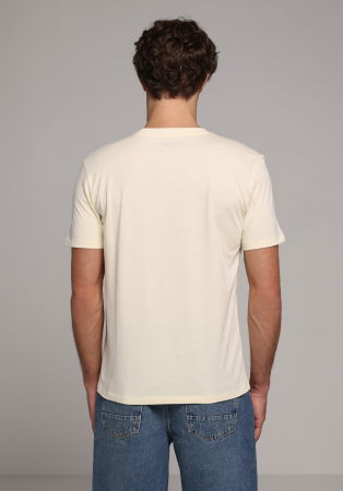 BARBATI - Tricou Galben Regular Barbati