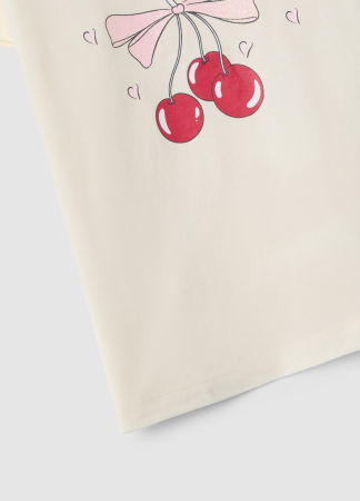 FETE - Tricou Gri/Alb Fete 3-10 Ani